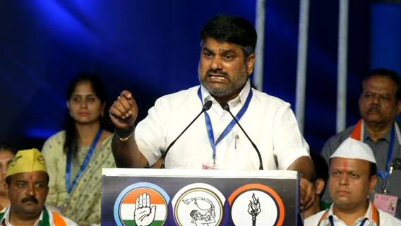 Satej Patil : शेतकऱ्यांच्या आत्महत्यांच्या पापाचे धनी शिंदे फडणवीस अजित पवार; सतेज पाटलांचा जोरदार हल्लाबोल