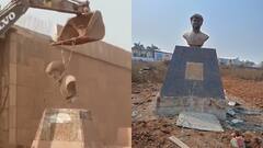 माधवराव सिंधिया की प्रतिमा हटाने में लापरवाही बरतने का आरोप, NHI ने 4 इंजीनियर को किया सस्पेंड