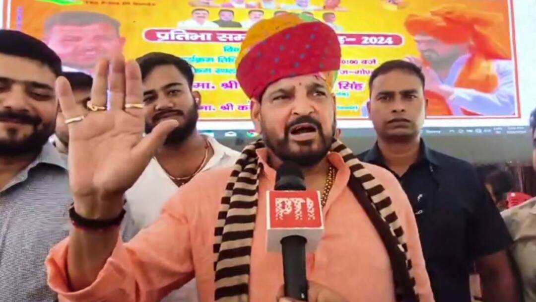 BJP leader Brij Bhushan Sharan Singh claim Bajrang Punia does not want national wrestling ann 'बजरंग पूनिया नहीं चाहते हैं कि नेशनल कुश्ती हो, ये लोग करना चाहते हैं बर्बाद'- पूर्व सांसद बृजभूषण शरण सिंह