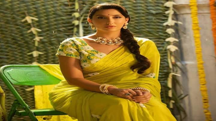 Nora Fatehi: નોરા ફતેહીએ સાડીમાં બતાવ્યો બોલ્ડ અંદાજ, ફેન્સ થયા ફિદા, જુઓ તસવીરો