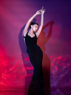 Anushka Sen : બ્લેક લૂકમાં ટીવી એક્ટ્રેસ અનુષ્કા સેનનો કાતિલ અંદાજ વાયરલ, જુઓ તસવીરો