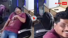सलून में गर्दन झटकने से लकवा मारने वाले वीडियो का असली सच आया सामने, यूजर्स बोले- ऐसा कौन करता है भाई