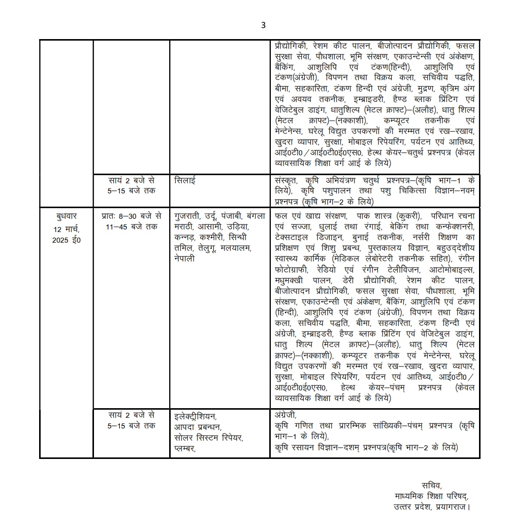 UP Board Exam 2025 Date: यूपी में हाईस्कूल और इंटरमीडिएट परीक्षा की डेट घोषित, एक क्लिक में देखें पूरी डिटेल