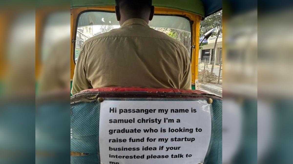 Peak Bengaluru Moment! Auto Driver Makes Strong Pitch To Passengers: 'I Am A Graduate Looking To...'