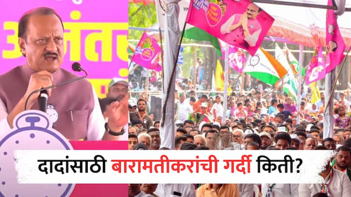 Ajit Pawar : अवघ्या काही तासांवर उरलेल्या विधानसभा निवडणुकांसाठी प्रचाराच्या सांगता सभा पार पडत आहे.