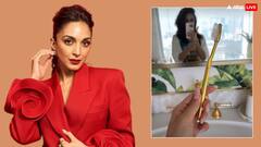कियारा आडवाणी ने फ्लॉन्ट किया गोल्डन टूथब्रश, नेटिजन्स बोले- 'इतना शो ऑफ'