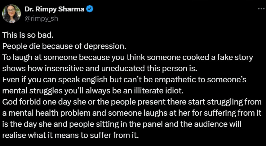 दीपिका पादुकोण के डिप्रेशन का मजाक उड़ाकर ट्रोल हुईं कॉमेडियन, फैंस बोले- 'शर्म आनी चाहिए