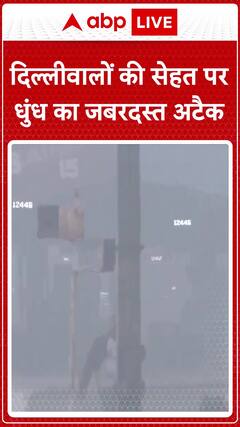 Fog Frenzy Hits Delhi, A Heavy Blow to Residents' Health | ABP News