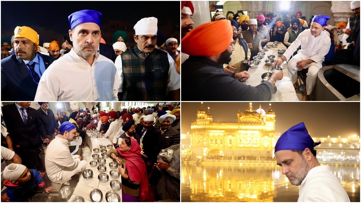 Rahul Gandhi Performs 'Sewa' At Golden Temple In Amritsar Ahead Of Maharashtra & Jharkhand Polls — IN PICS