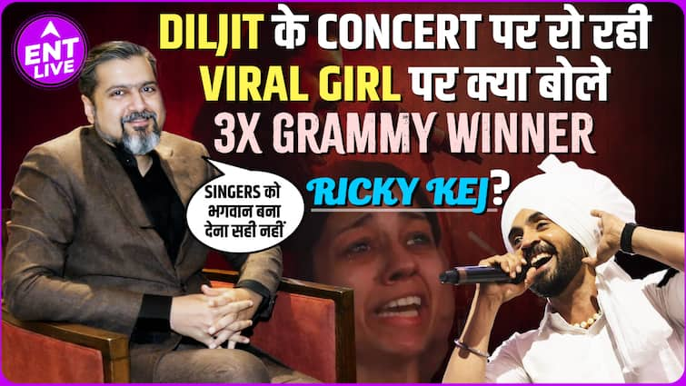 Ricky Kej Reacts to Viral Crying Girl at Diljit Dosanjh's Concert | ENT Live