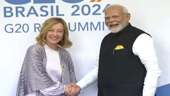 PM Modi In Brazil: ઇટાલીના વડાપ્રધાનને મળ્યા PM મોદી, અન્ય હસ્તીઓ સાથે પણ કરી મુલાકાત