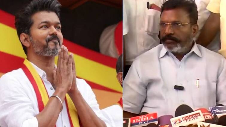 VCK thirumavalavan speech about TVK Vijay and Tamilnadu politics “விஜய் ஆட்சிக்கு ஆசைப்படலாம்; தவறல்ல” - திருமாவளவன் வைக்கும் ட்விஸ்ட் - பரபரப்பில் அரசியல் களம்