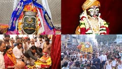 Mahakal Temple: चंद्रमौलीश्वर रूप में भ्रमण पर निकले बाबा महाकालेश्वर, तस्वीरों में देखें महाकाल की शाही सवारी