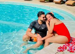 Monalisa: પૂલમાં રેડ બિકિનીમાં મોનાલિસાનો જલવો, બોલ્ડ અંદાજથી ચાહકોને બનાવ્યા દિવાના