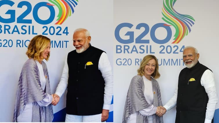 'Glad To Have Met': Modi Meets Italian PM Meloni At G20 Summit; Shares Pics