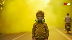 पॉल्यूशन से गिरते लोग, गैस मास्क पर टिकी सांसें और बर्बादी- AI ने दिखाई भविष्य की ये खौफनाक तस्वीरें