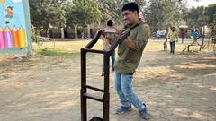 हौसले को सलाम! चल नहीं सकते फिर भी आए मतदान करने, लोगों से की ये खास अपील