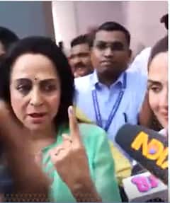 Maharashtra Assembly elections: बीजेपी सांसद और अभिनेत्री हेमा मालिनी ने डाला वोट | abp news shorts