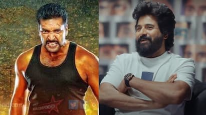 Actor Jayam Ravi to play Sivakarthikeyan Sudha kongara purananooru movie Jayam Ravi : புறநாநூறு அவ்ளோதானா ? இருங்க பாய்...சிவகார்த்தியேன் படத்தில் வில்லனாக களமிறங்கும் ஜெயம் ரவி