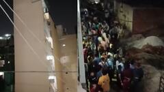 WATCH: Five-Storey Building Tilts In Hyderabad's Siddiq Nagar, Triggers Panic