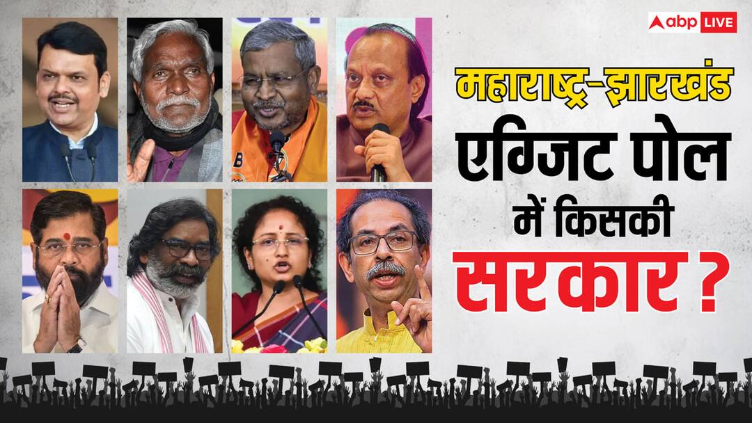 Maharashtra and Jharkhand Assembly Elections 2024 Exit Poll Results BJP Congress Matrize Survey Matrize एग्जिट पोल में INDIA को बड़ा झटका, महाराष्ट्र और झारखंड में बीजेपी की सरकार