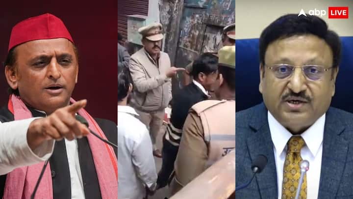 उत्तर प्रदेश में उपचुनाव के बीच पुलिस की ओर से एक समुदाय के लोगों को मतदान करने से रोके जाने का वीडियो वायरल हुआ था, जिसके बाद अखिलेश यादव ने चुनाव आयोग से शिकायत की थी.