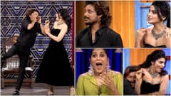 Jabardasth Varsha: వర్షాను వదలని పండు... వద్దంటున్నా మీద మీద పడి హగ్గింగ్‌లు - టచింగ్‌లు