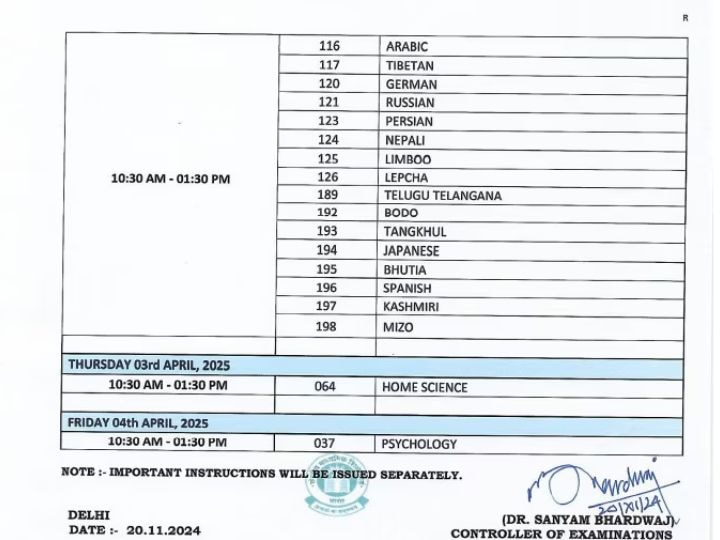 CBSE Exam Schedule: வந்தாச்சு அறிவிப்பு - சிபிஎஸ்இ 10, 12ம் வகுப்பு பொதுத்தேர்வு அட்டவணை வெளியீடு - முழு விவரம் இதோ..!