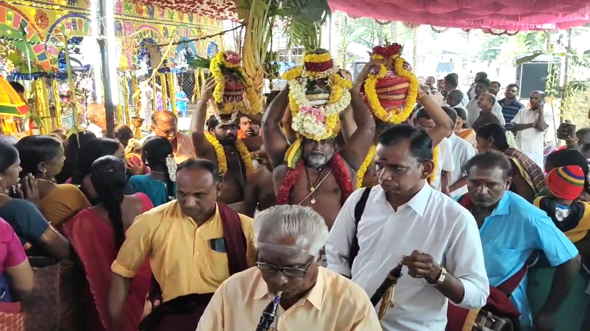 பழமை வாய்ந்த தேரழுந்தூர் மும்மூர்த்தி விநாயகர் கோயில் மகா கும்பாபிஷேக விழா - திரளான பக்தர்கள் தரிசனம்