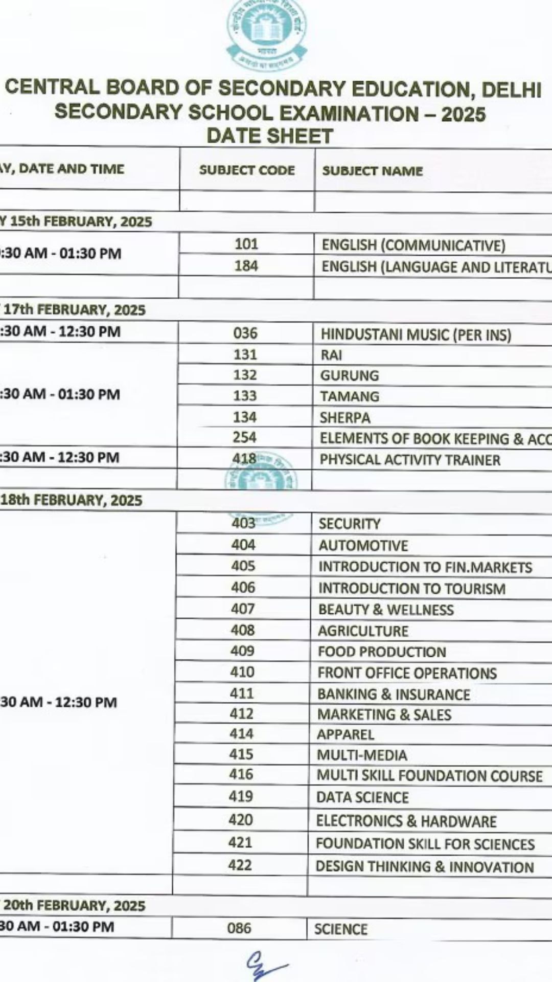 CBSE Exam Schedule: வந்தாச்சு அறிவிப்பு - சிபிஎஸ்இ 10, 12ம் வகுப்பு பொதுத்தேர்வு அட்டவணை வெளியீடு - முழு விவரம் இதோ..!