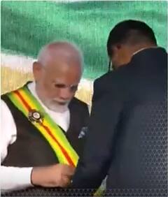 PM Modi को मिला गुयाना का सर्वोच्च सम्मान | #abpnewsshorts