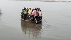 पीलीभीत में खुली विकास की पोल, स्थायी पुल नहीं होने से परेशानी, अधिकारी बोले- 'सालों तक ऐसा ही चलेगा'