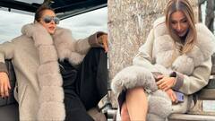 Malaika Arora Pics: दोस्तों संग वेकेशन पर निकलीं मलाइका अरोड़ा, बॉस लेडी लुक में समुद्र के बीच दिए पोज