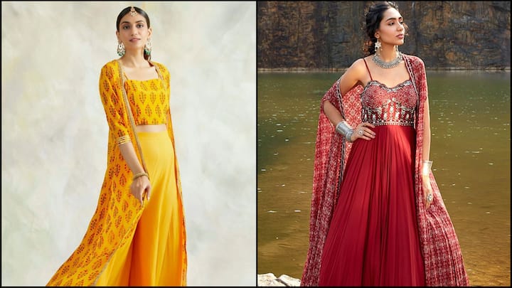 Wedding events like Haldi and Mehndi are full of colour and tradition, and your outfit should match the vibrancy. Here's a list of stylish, trendy options to help you stand out at these celebrations.