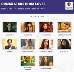 नंबर वन एक्ट्रेस बनीं सामंथा, पॉपुलैरिटी में आलिया-दीपिका को छोड़ा पीछे, देखें टॉप 10 की लिस्ट