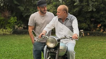 Salman Khan Gives A Tribute To Salim Uncle First Bike Sangeeta Bijlani Comments Salman Khan Gives A Tribute To Dads First Bike, Sangeeta Bijlani Says Salim Uncle Is The Coolest