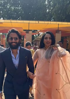 Naga Chaitanya And Sobhita Dhulipala Attend IFFI 2024 With Nagarjuna and Amala Ahead Of Their Wedding. Pics