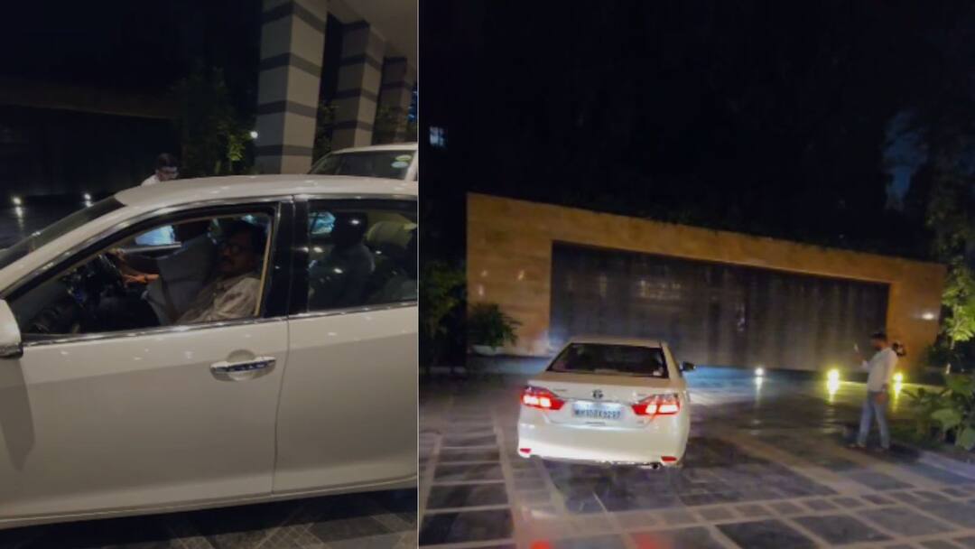 Maharashtra Vidhansabha Election 2024 Big events before the Maharashtra assembly result Jayant Patil Balasaheb Thorat Satej Patil on Matoshree after the meeting on Grand Hyatt Maharashtra Politics Marathi News Maharashtra Vidhansabha Election 2024 : विधानसभेच्या निकालाआधी मोठ्या घडामोडी, ग्रँड हयातवरील बैठक संपल्यानंतर जयंत पाटील, बाळासाहेब थोरात, सतेज पाटील मातोश्रीवर