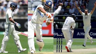 Team India all out for 150 runs in the first innings of the Perth Test