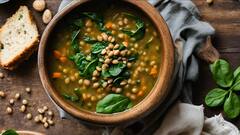 Lentil And Spinach Soup: A Healthy Winter Winter Warmer