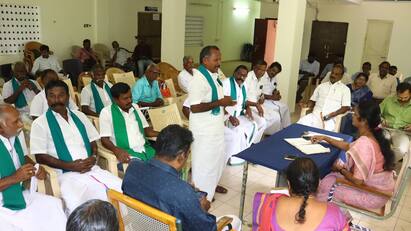 Agriculture news Eliminate artificial fertilization farmers request in thanjavur tnn செயற்கையான உரத்தட்டுப்பாட்டை போக்கணும்: இந்த குற்றச்சாட்டை கூறுவது யார்?