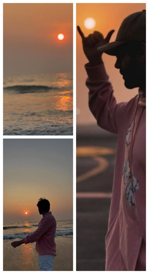 कार्तिक आर्यन ने लिया सनसेट का मजा, फैंस बोले-कौन ज्यादा सुंदर है?