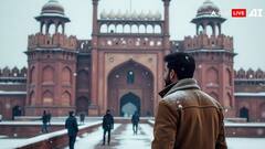 पॉल्यूशन के बीच दिल्ली में हुई जमकर बर्फबारी, इन AI तस्वीरों से मिलेगी आपको राहत