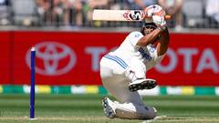 ऋषभ पंत ने पर्थ में दिखाया IPL वाला अंदाज, जड़ा दमदार छक्का