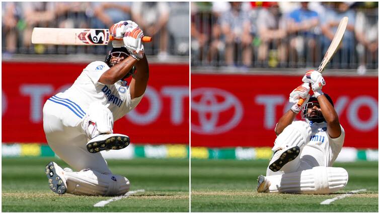 Border-Gavaskar Trophy 2024-25: Rishabh Pant Dazzles Perth With Astonishing 'Falling' Six | WATCH