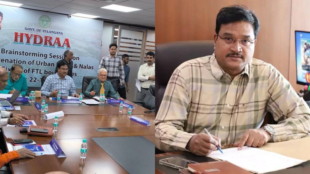 hydra commissioner ranganath comments on hydra and its demolishing activities HYDRA: 'కొన్నిసార్లు మనసు చంపుకొని పనిచేయాల్సి వస్తోంది' - ఇళ్లను కూల్చాల్సిన అవసరం లేదన్న హైడ్రా కమిషనర్ రంగనాథ్