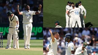 Australia vs India 1st Test Day 1 stumps india all out 150 australia 67/7 Jasprit Bumrah Australia trail by 83 runs ind vs aus