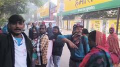 ठंड में सुबह-सुबह पटना में JDU कार्यालय का घेराव, पुरुष के साथ महिलाएं भी पहुंचीं, क्या है मामला?