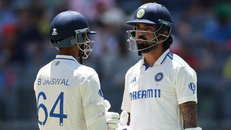 Indian openers scores 100 partnership after 20 years australian soil Ind vs Aus Perth test Ind vs Aus First Test : 20 ஆண்டுகளுக்கு பிறகு 100.. சம்பவம் செய்த இந்திய தொடக்க வீரர்கள்