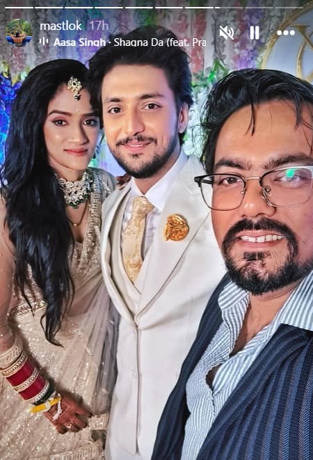 Kinshuk Vaidya got married With Diksha 